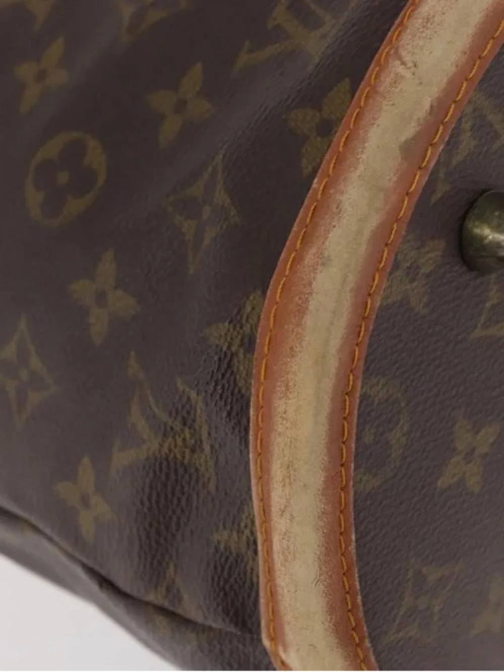 Authentic Louis Vuitton 1970s vintage bucket GM monogram bag